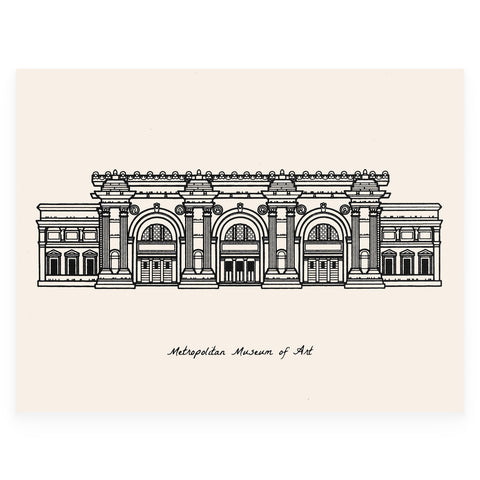 Sutta Metropolitan Museum Of Art Greeting Card 
