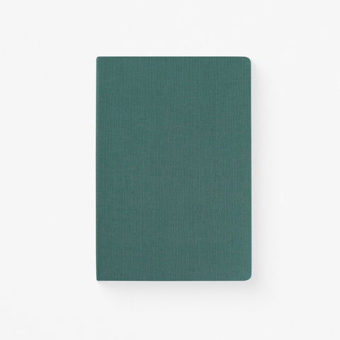 Bindewerk Linen Flex-Cover Notebook A5 Lined | 9 Colors Russian Green