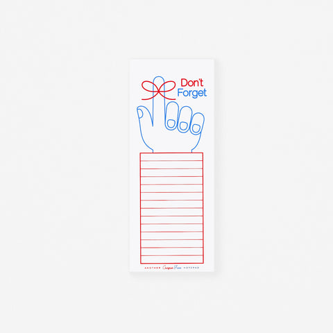 Crispin Finn Don't Forget Notepad