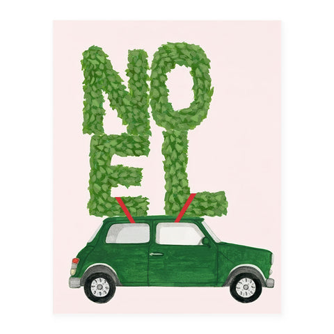 Dear Hancock Noel Car Holiday Cards Set