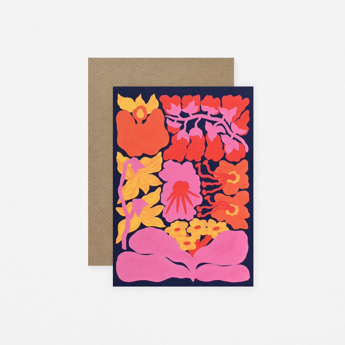 Orchids Of The Amazon Greeting Card
