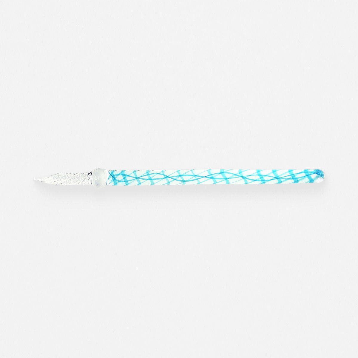 Hand-Blown Glass Dip Pen Swirl | 3 Colors