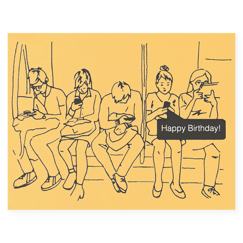La Familia Green Birthday Texts Greeting Card 