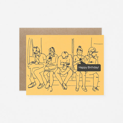 La Familia Green Birthday Texts Greeting Card 