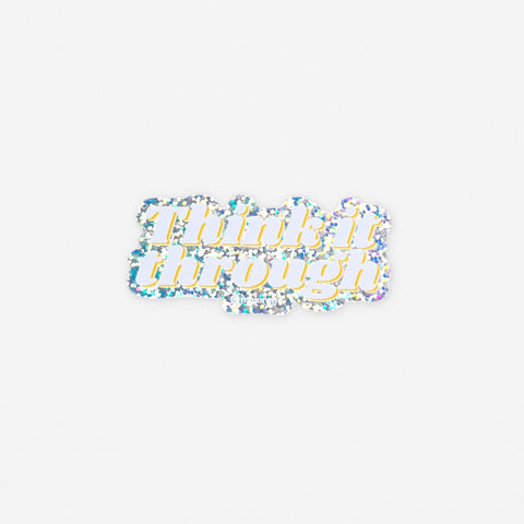 Majorette Think It Through Holographic Sticker 