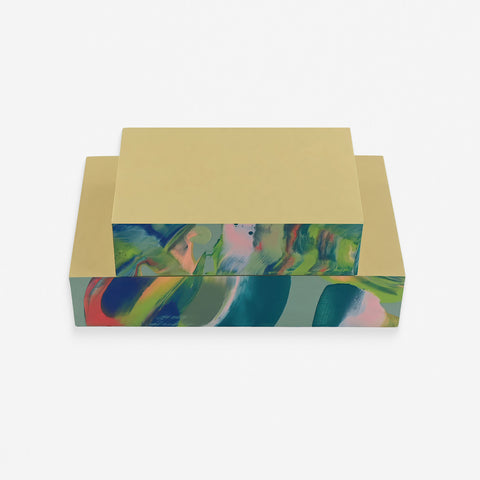 Moglea Meadow Hand-Painted Swirl Pad | Small or Medium