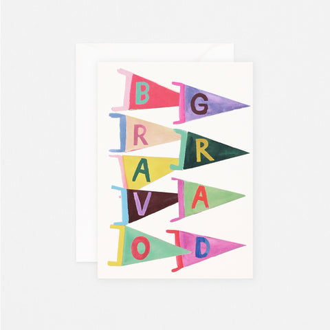 Mr. Boddington's Studio Grad Flags Graduation Card