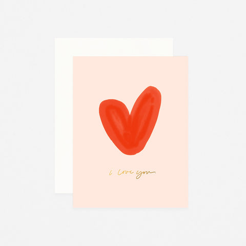 Ramona & Ruth I Love You Heart Greeting Card 