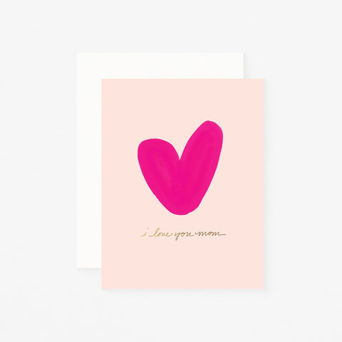 Ramona & Ruth Mom Heart Mother's Day Card 