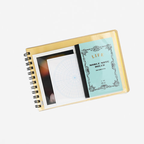 Delfonics Rollbahn Horizontal Notebook Light Pink Medium