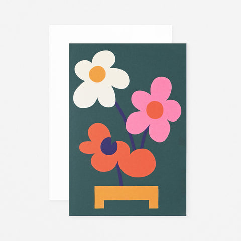 Wrap Mikebana Art Card 
