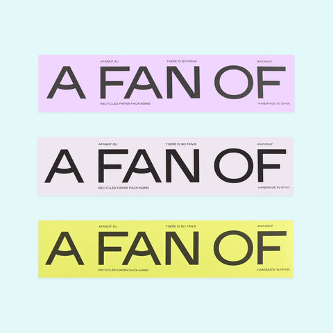 A Fan of & Agustina Creative Mind Hand Fan 