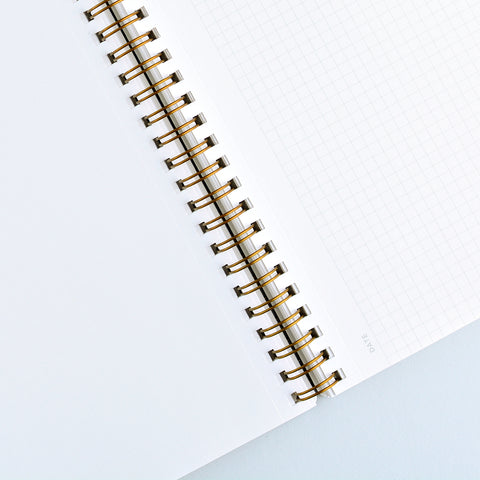 Appointed Charcoal Grey Notebook | Lined or Grid Grid