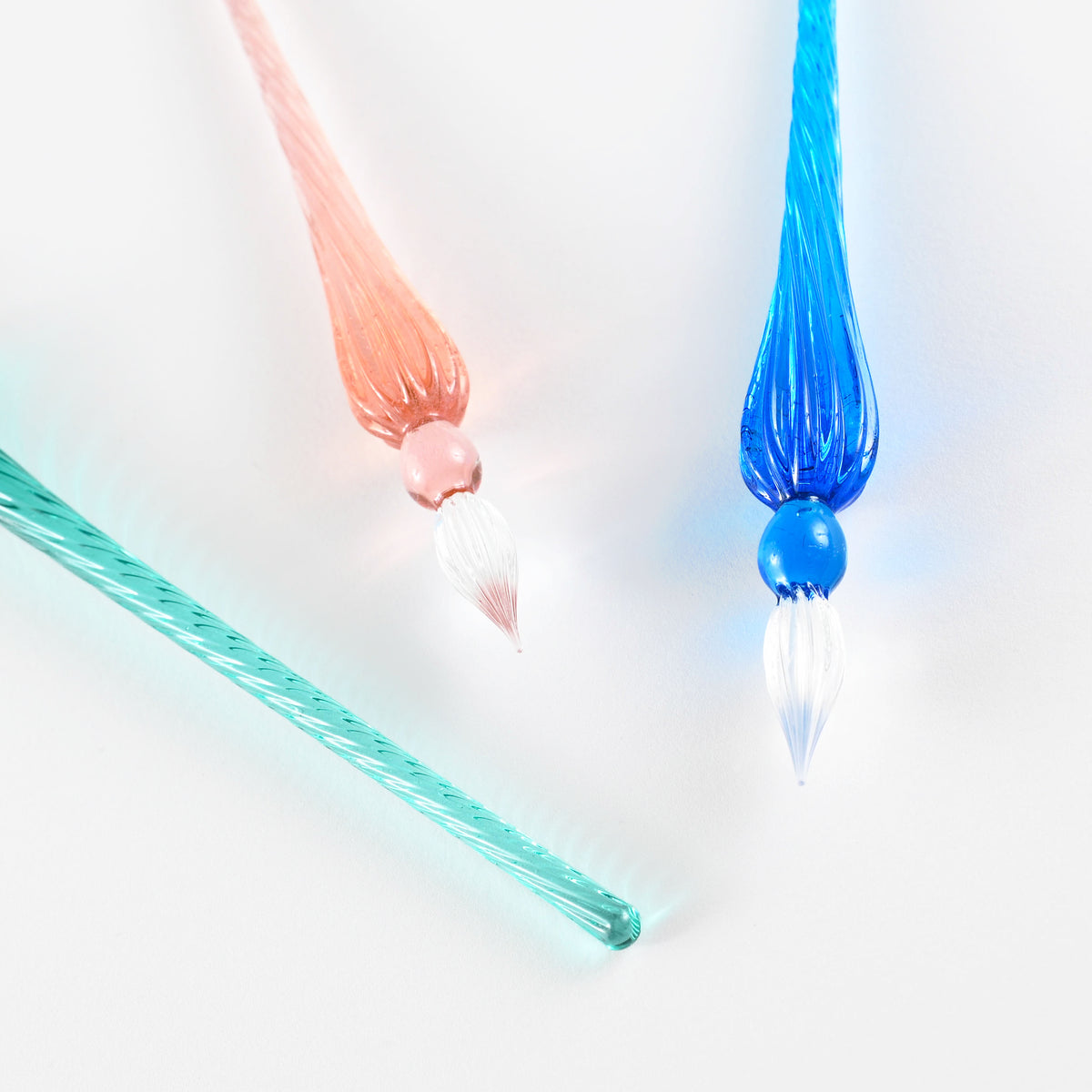 J. Herbin Hand-Blown Glass Dip Pen Spiral | 4 Colors