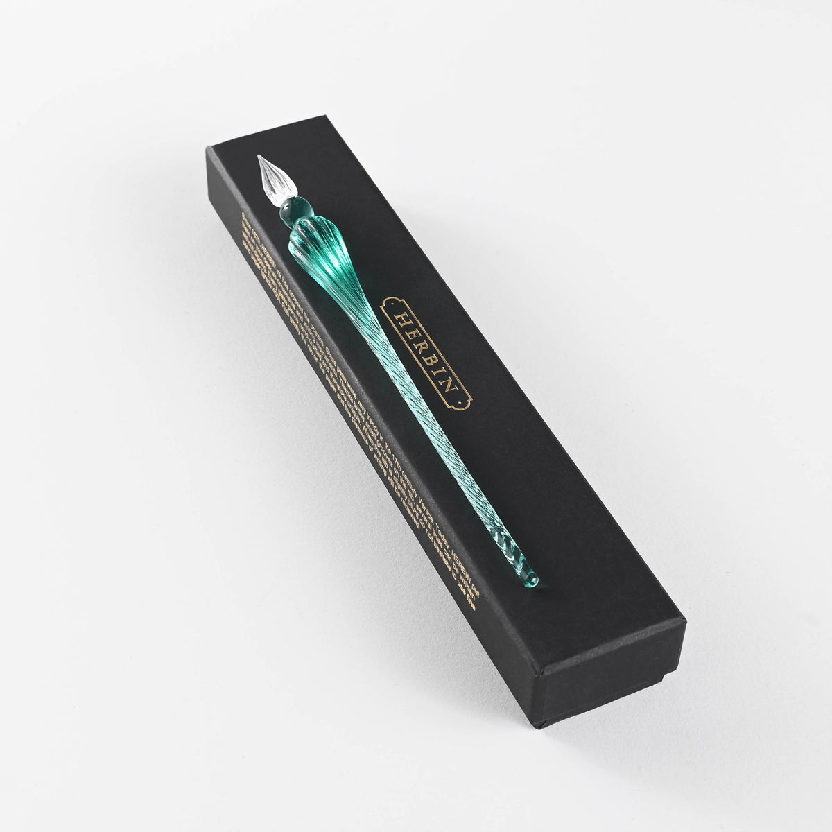 J. Herbin Hand-Blown Glass Dip Pen Spiral | 4 Colors