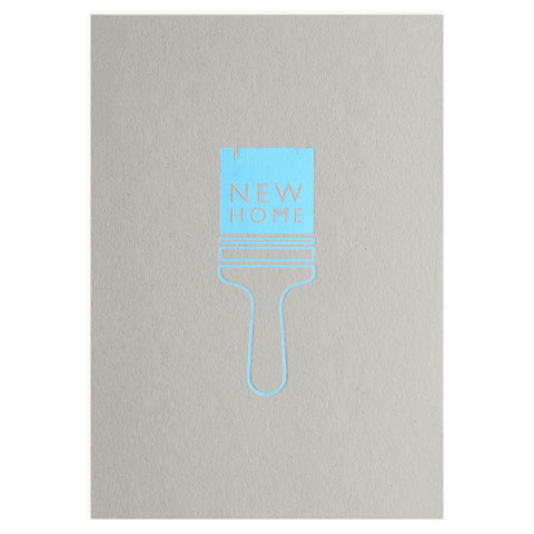 Mock Up Designs New Home Hand-Foiled Greeting Card 
