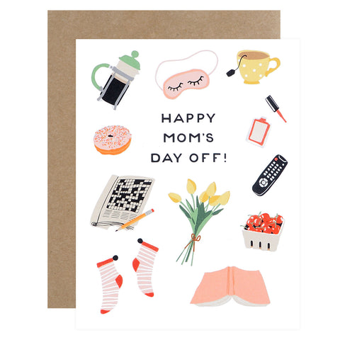 Party Of One Paper Mom's Day Off Mother's Day Card 