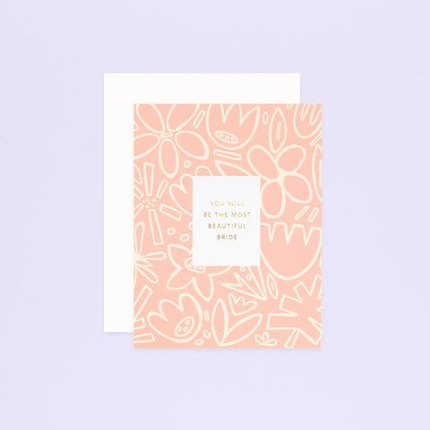 Ramona & Ruth Beautiful Bride Greeting Card 