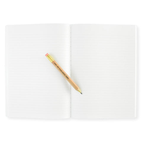 Stalogy Stalogy 7 x 10" Lined Notebook Red 